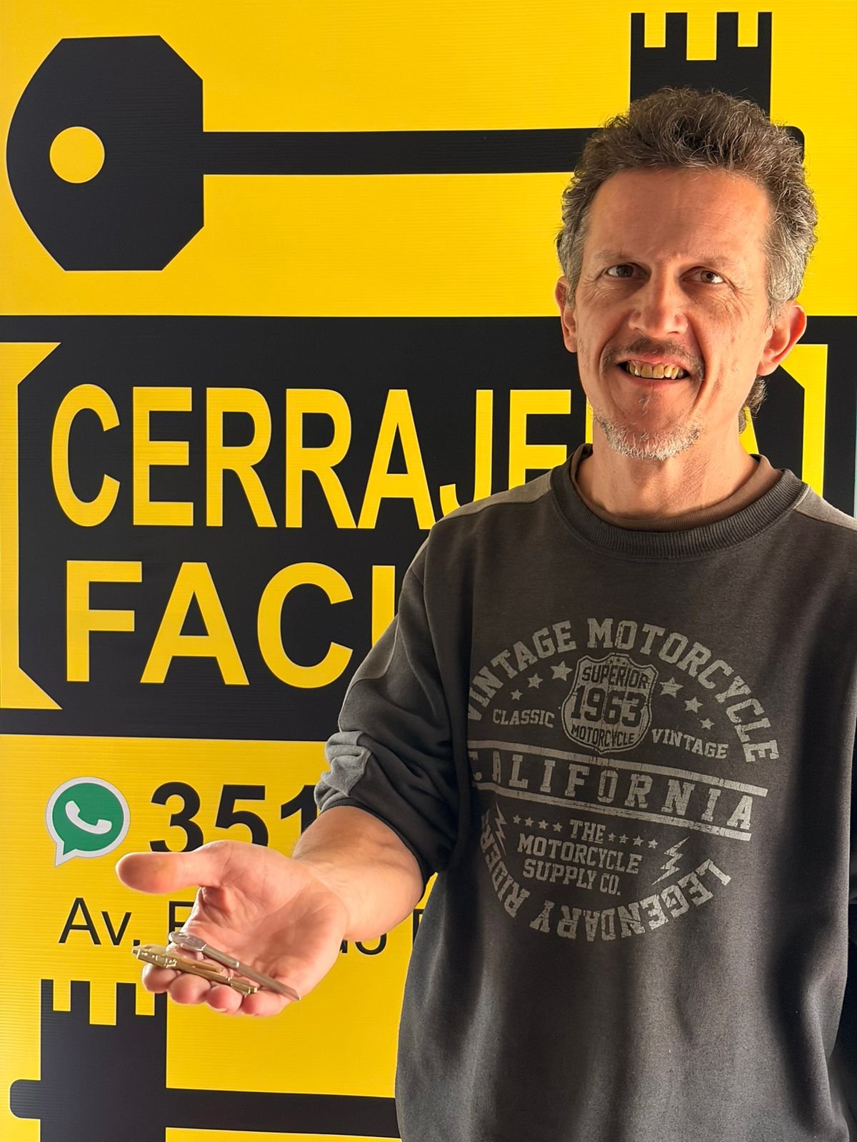 Facu Amuchástegui - Cerrajero profesional en Argüello, Córdoba - Cerrajería Facu